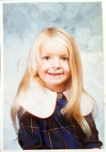Jennie, age 5, Kindergarten, 1976